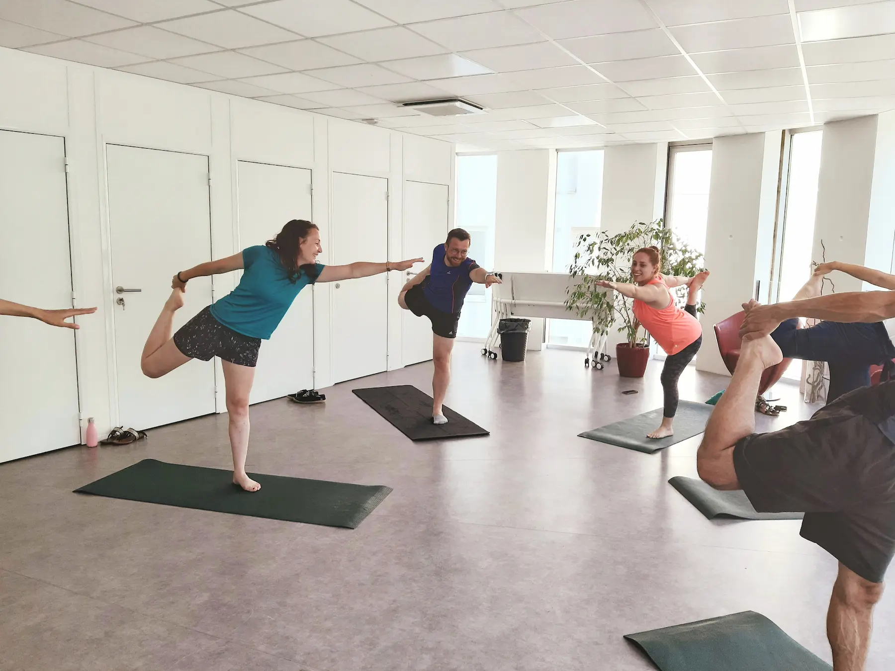 Cours de yoga en entreprise à Grenoble