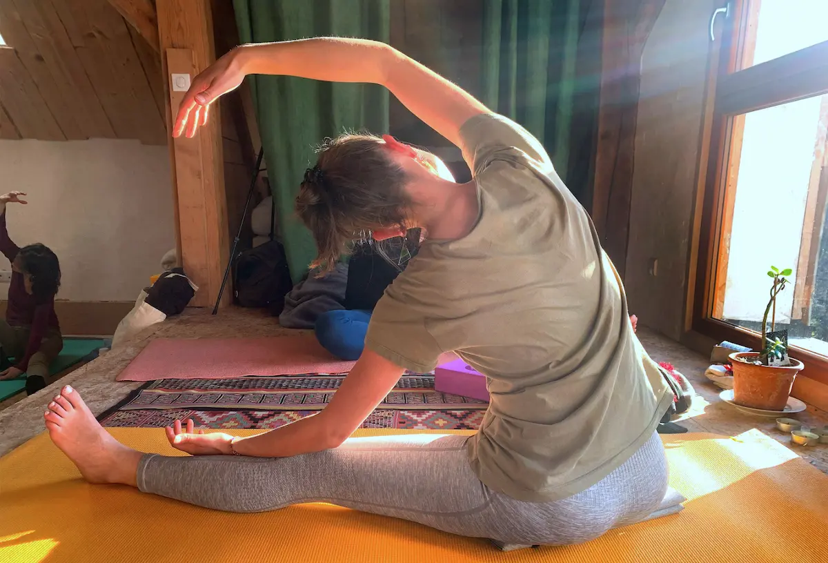 Bérangère Guicherd, professeure de yoga et de méditation certifiée à Grenoble